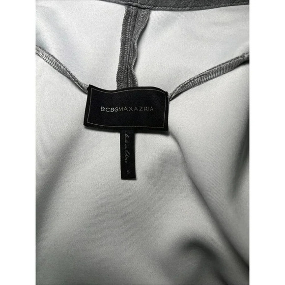 BCBGmaxazria Convertible Detachable Open Jacket Size Small Grey Casual - Picture 15 of 16